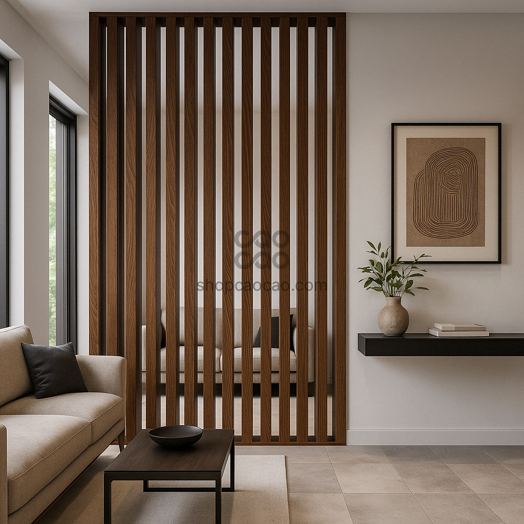 Viga Interior WPC 50x100x2900 mm Color Chocolate