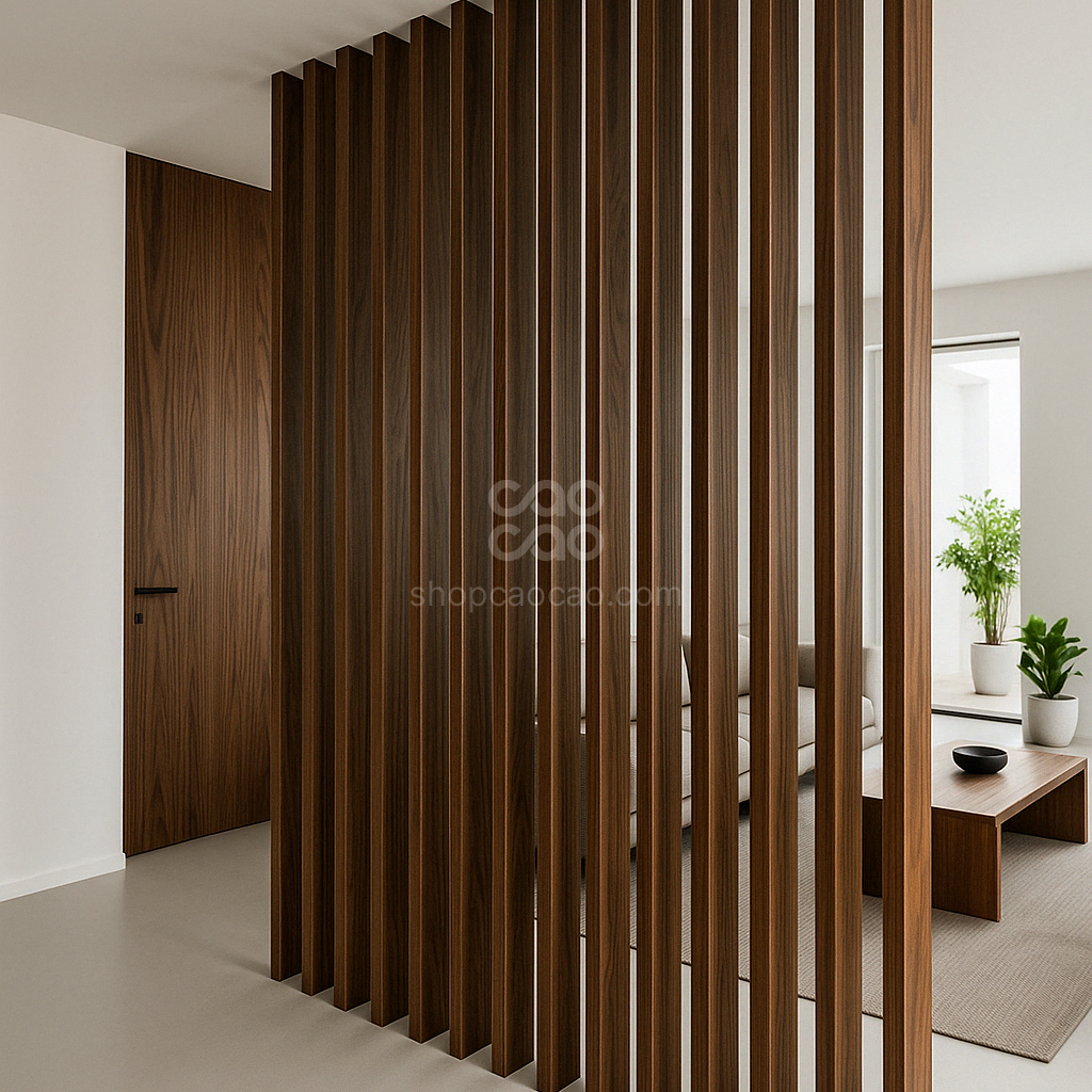Viga Interior WPC 50x100x2900 mm Color Nogal Expresso