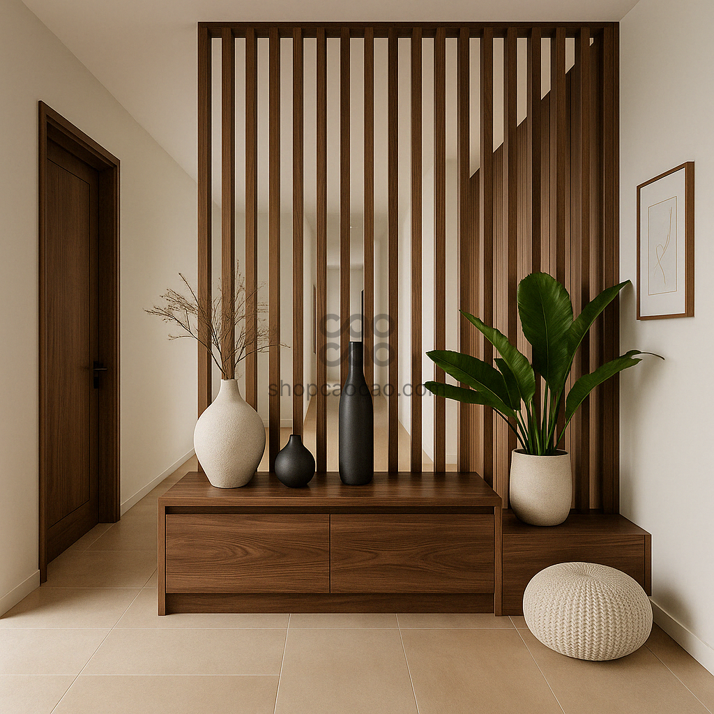 Viga Interior WPC 50x100x2900 mm Color Nogal Expresso