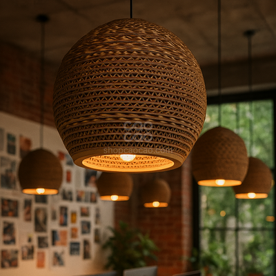 Lampara Corrugado Kin 25X22