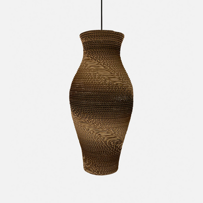 Lámpara colgante de corrugado MUUN 26cm X 53cm