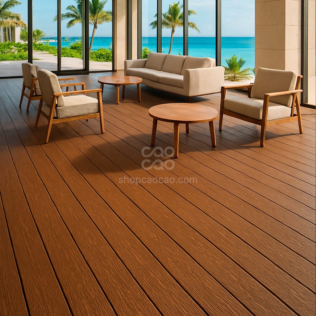 Deck Exterior Color Teca