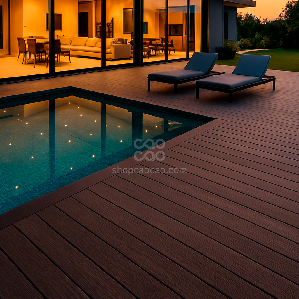 Deck Exterior Color Teca