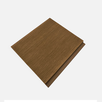 Plafón WPC Exterior Color Teca Austing