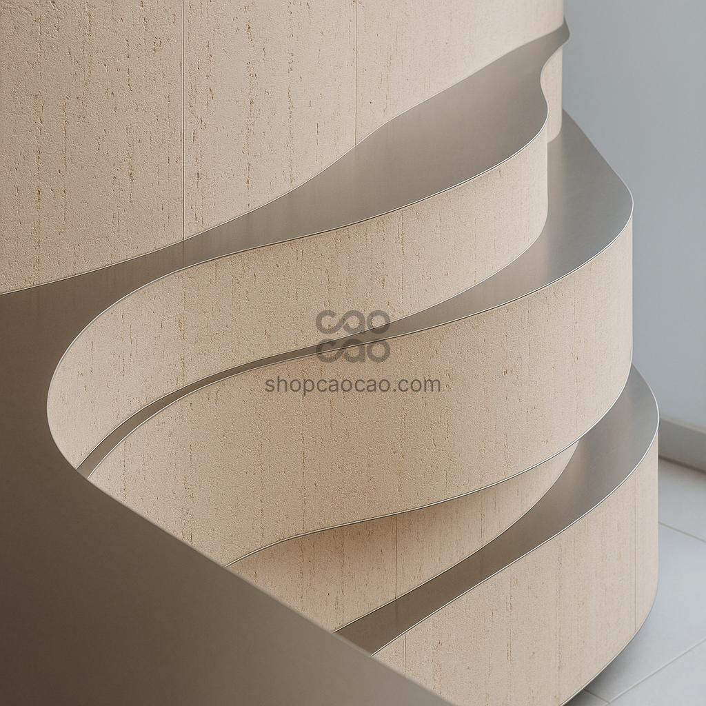 Piedra Flexible Travertino Arena 60cm x 1.2m