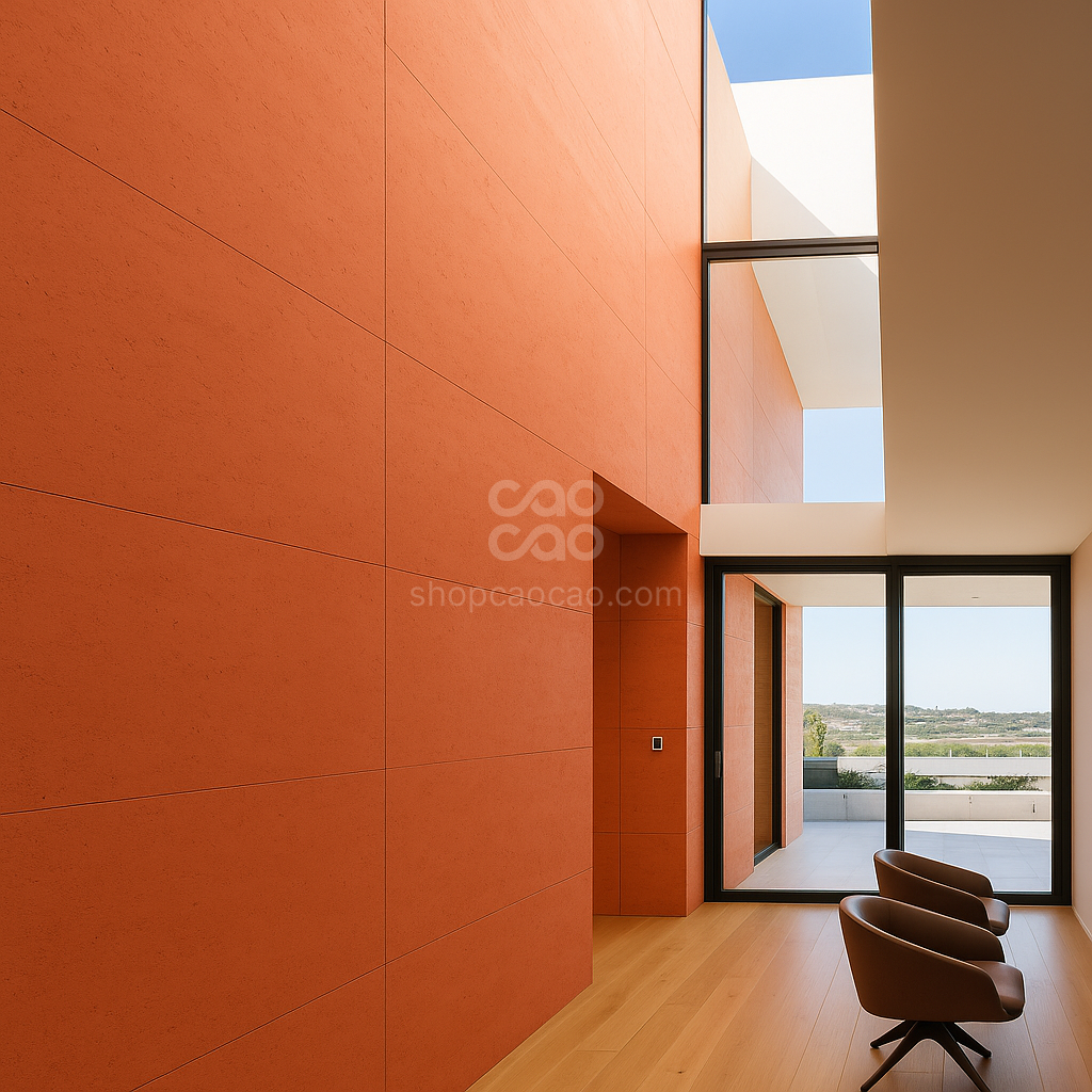 Piedra Flexible Travertino Terracota 60cm x 1.2m