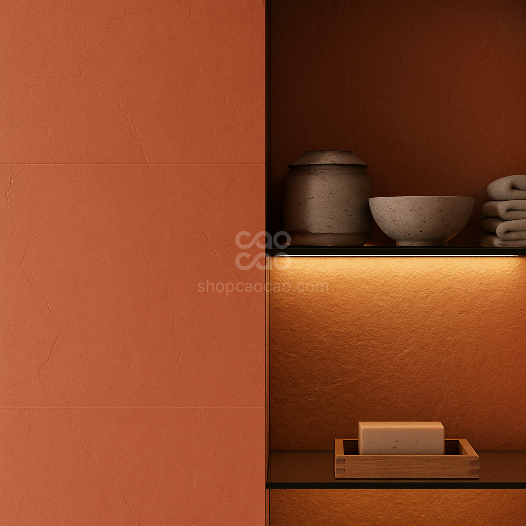Piedra Flexible Laja Terracota 60cm x 1.2m
