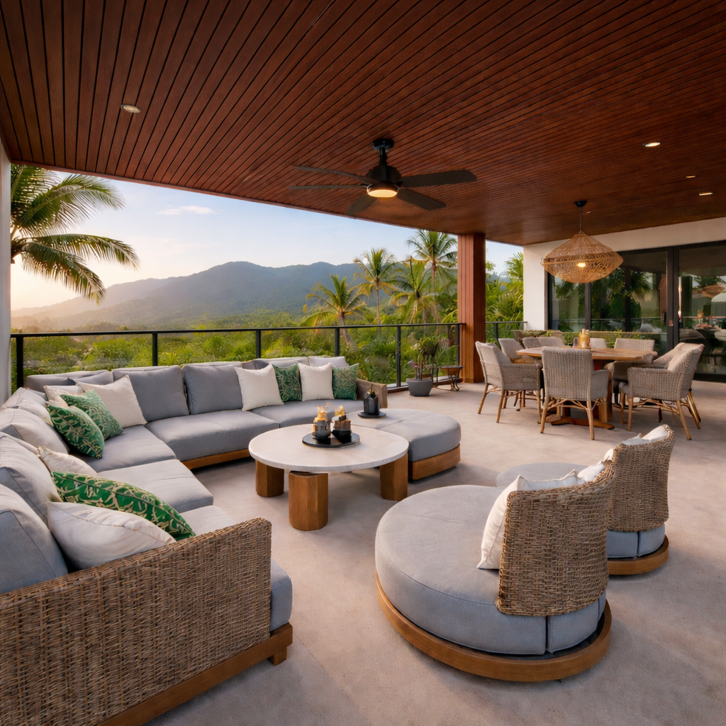 Lambrín Exterior EKS color Parota SIN-12