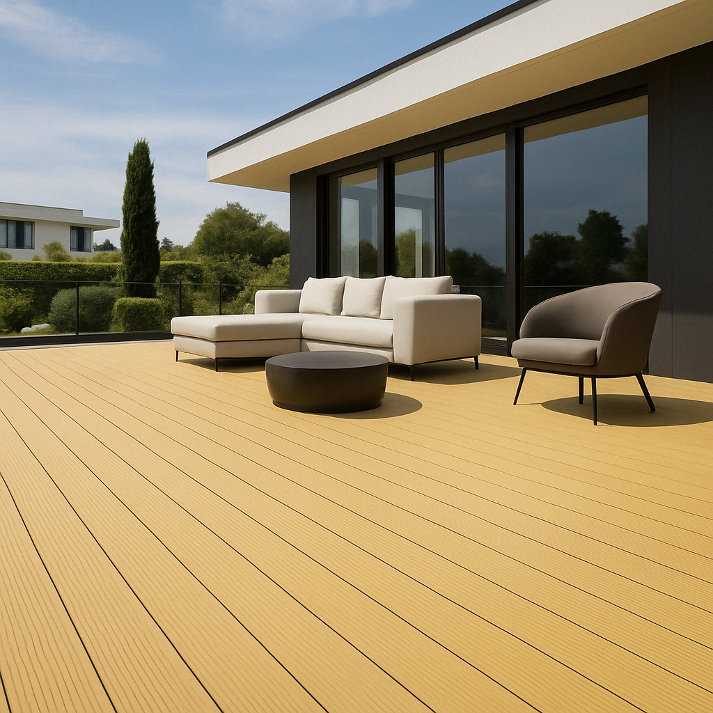 Deck EKS D-02 Exterior color Nogal Claro