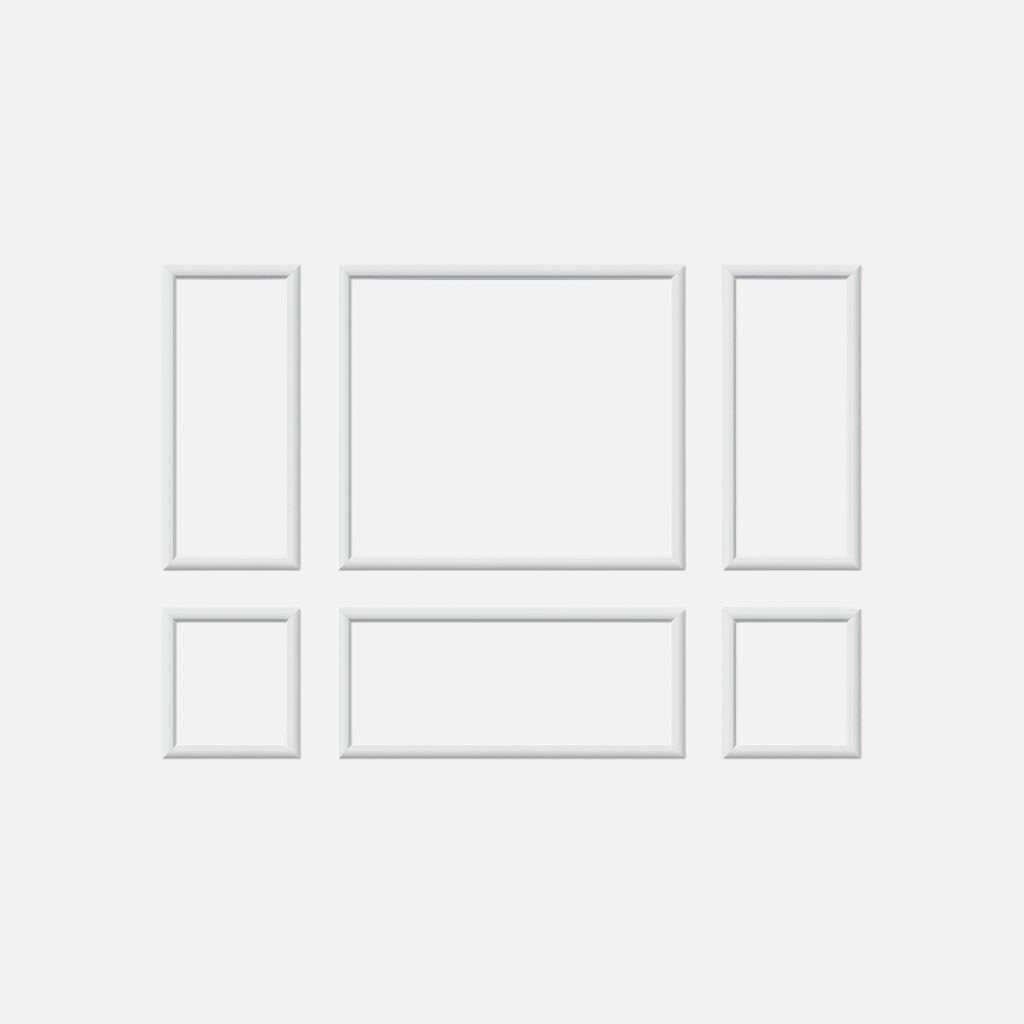 Moldura PS Montclair Blanca