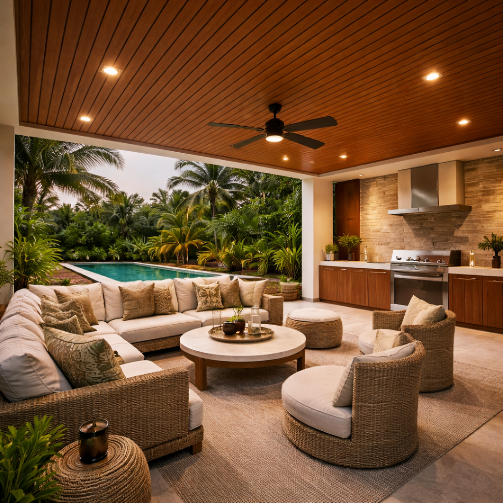 Plafón M EKS color terracota P-01 148*21*2900 mm