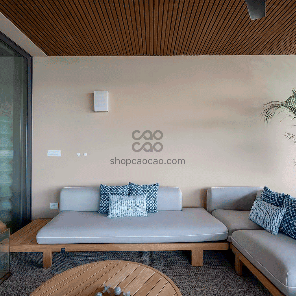 Lambrín Exterior color Teca SIN-12 2025