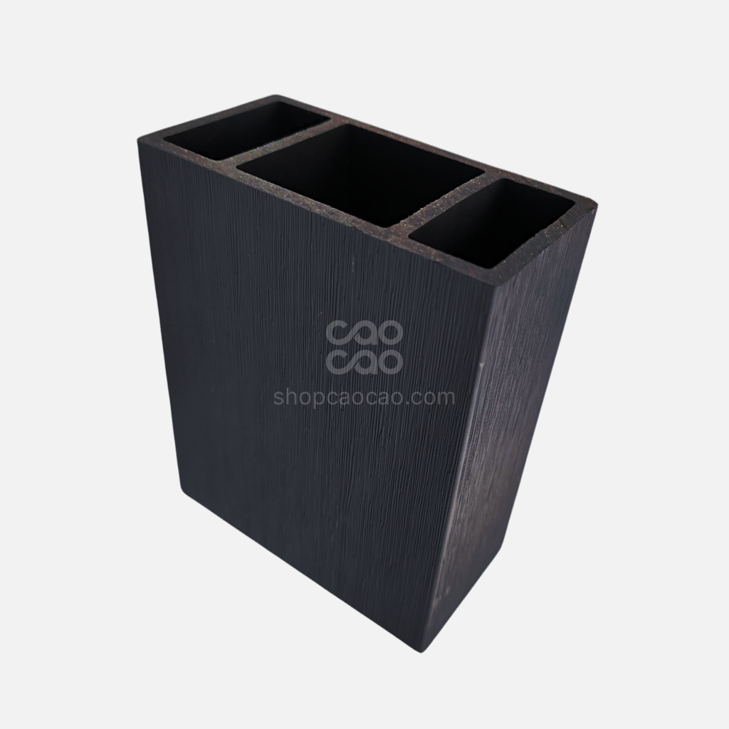 Viga Exterior WPC 120x62 Color Negro