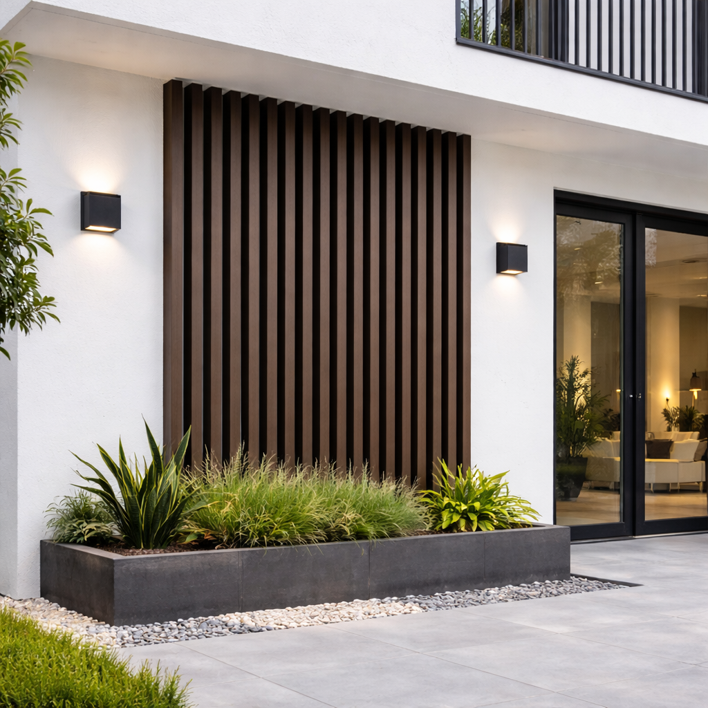 Viga Exterior WPC 60x42 Color Parota 2025