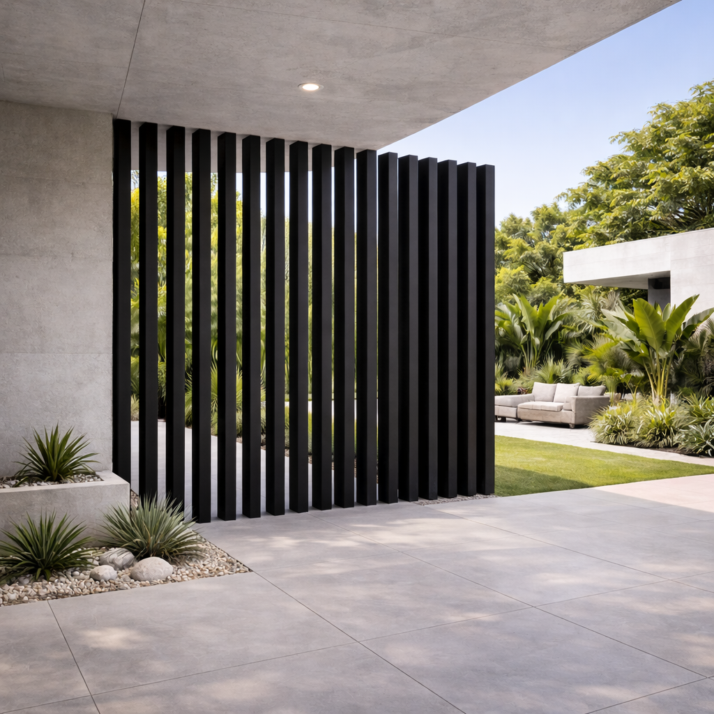 Viga EKS Exterior color Negro 50x100x3000 mm