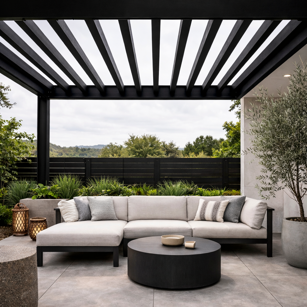 Viga EKS Exterior color Negro 40x60x3000 mm