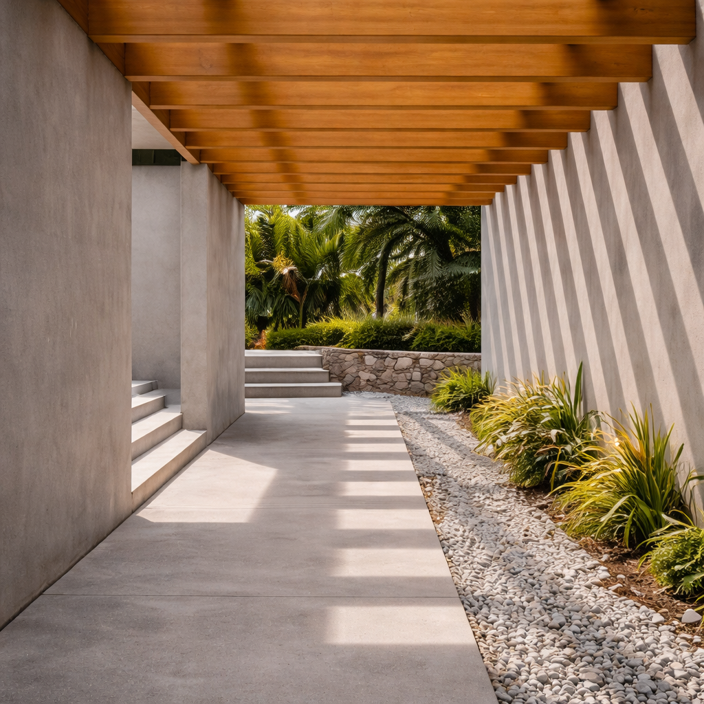 Viga EKS Exterior color Nogal claro 50x100x3000 mm