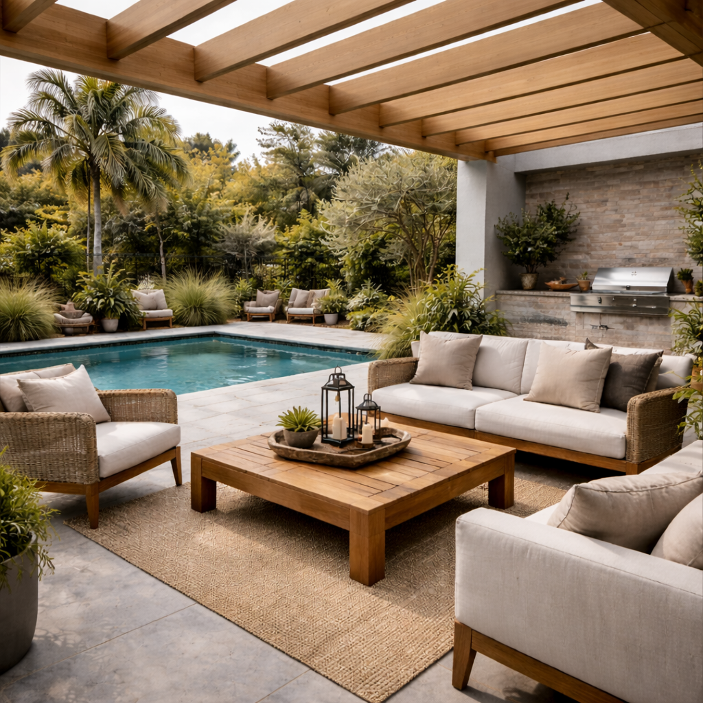 Viga EKS Exterior color Nogal claro 80*160*3000 mm