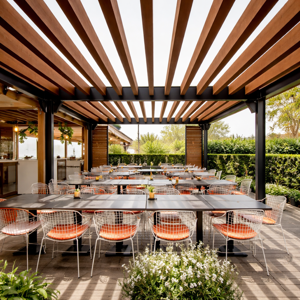 Viga EKS Exterior color Parota 50x100x3000 mm