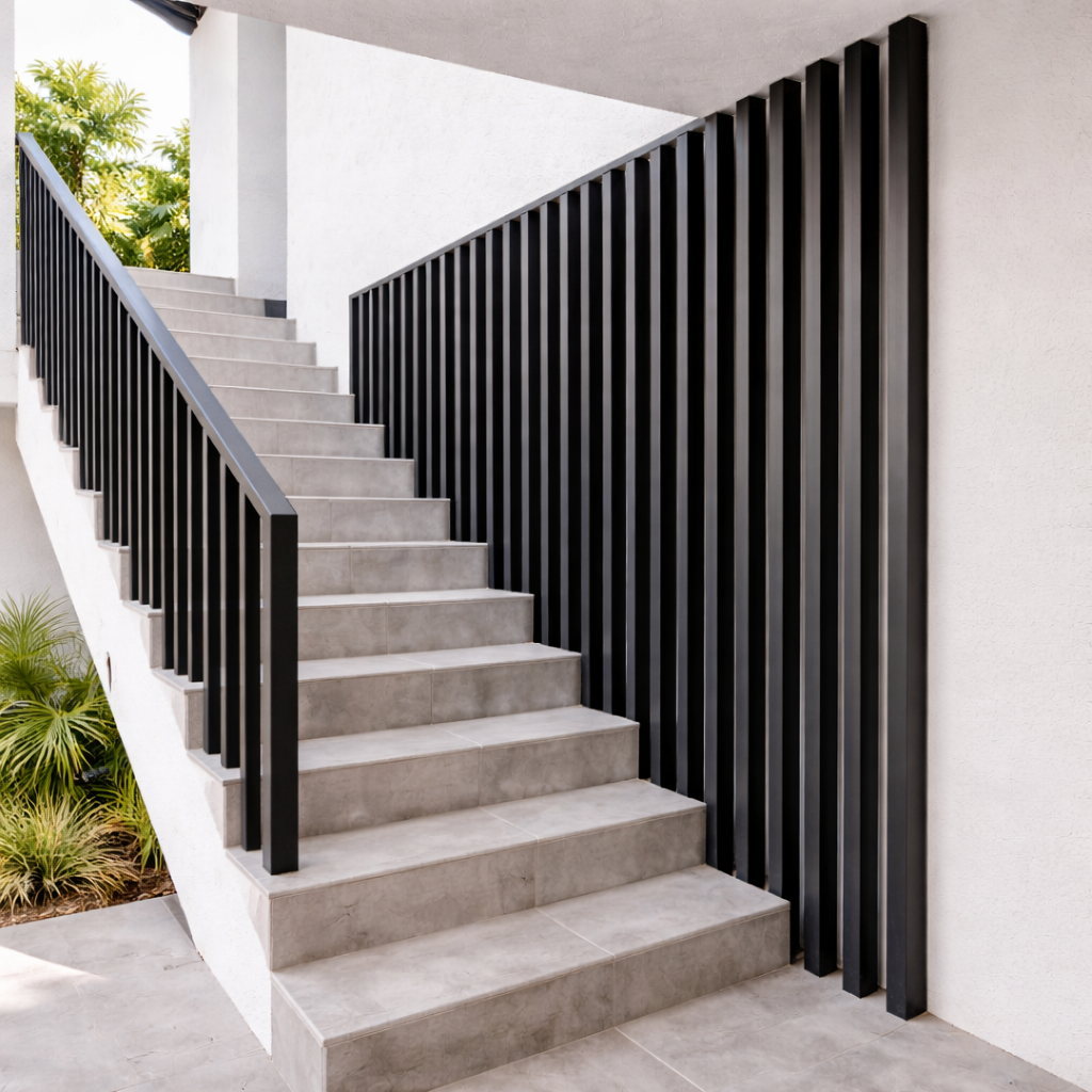 Viga Exterior WPC 4000x60x42mm Color Negro 2025