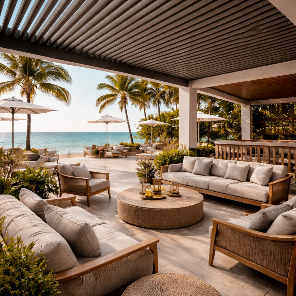 Viga Exterior WPC 60x42 Color Nogal 2025